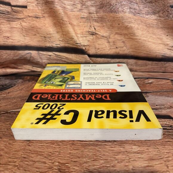 Visual C# 2005 DeMYSTiFieD Self-Teaching Guide Jeff Kent Programming Book - Picture 4 of 12